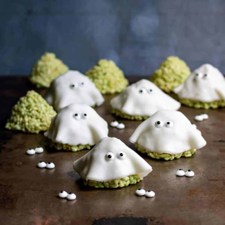 Image for Ghost Halloween Rice Krispie Treats