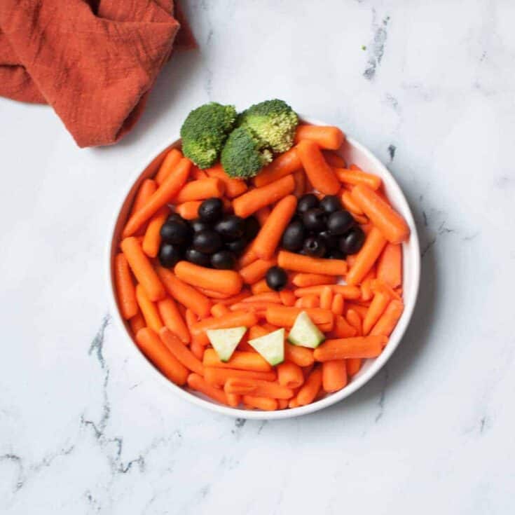 Image for Jack O’Lantern Veggie Tray
