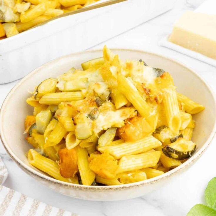 Image for Baked Pumpkin Pasta with Zucchini