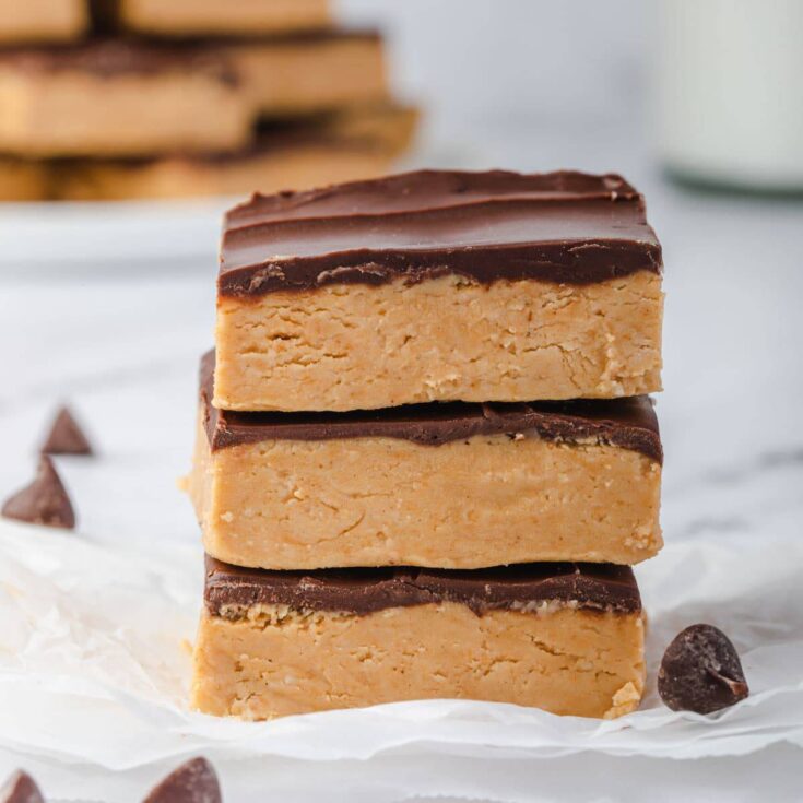Image for No-Bake Peanut Butter Buckeye Bars