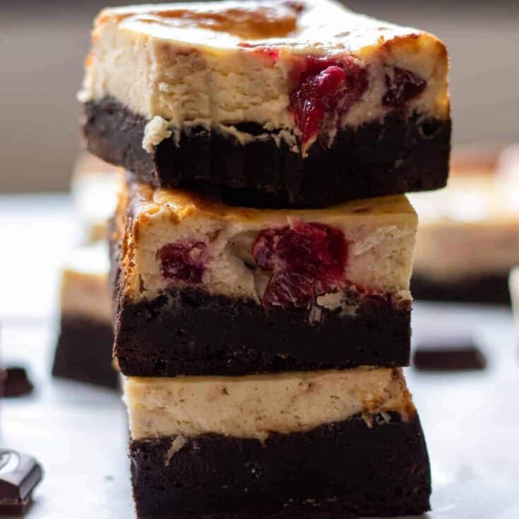 Image for Cranberry Cheesecake Brownies