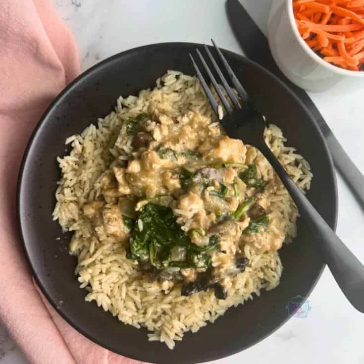 Image for Ground Turkey Spinach Pepper Jack Casserole