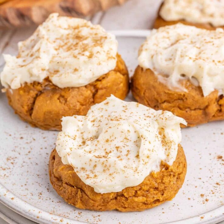 Image for Pumpkin Cookies with Cream Cheese Frosting
