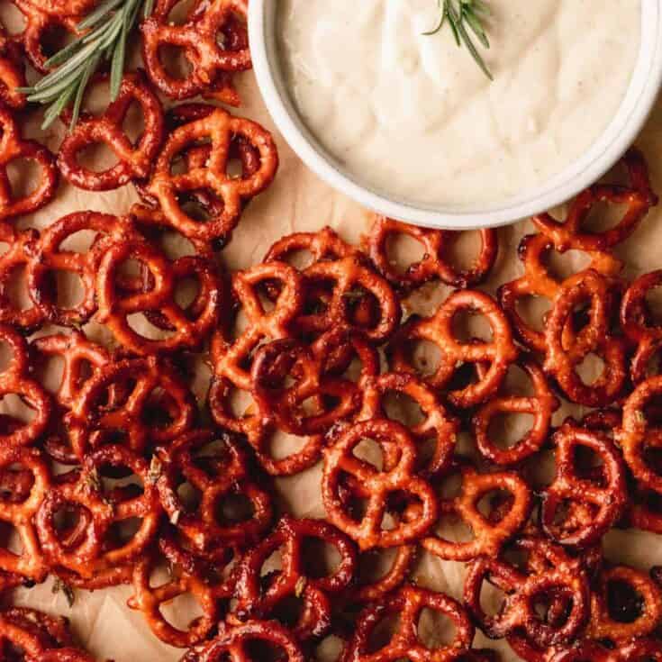 Image for Sweet and Savory Seasoned Pretzels