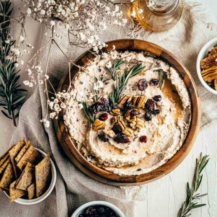 Image for White Bean Hummus with Cranberries