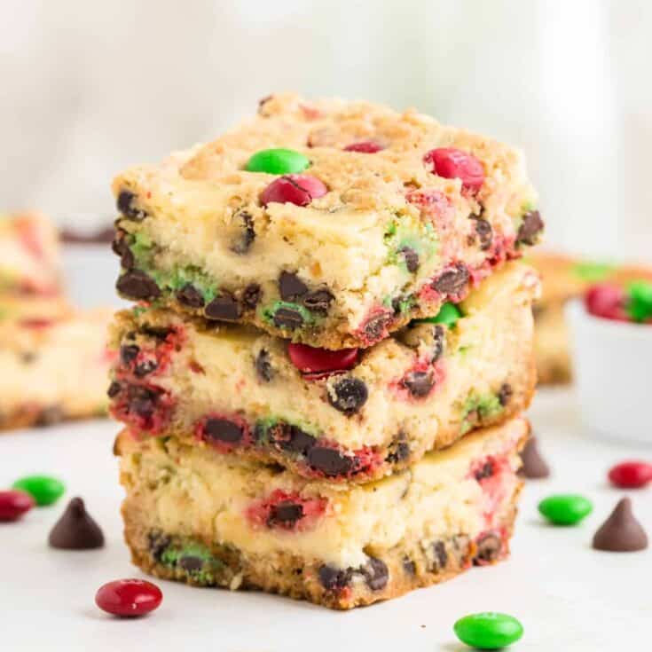 Image for Christmas Cookie Cheesecake Bars