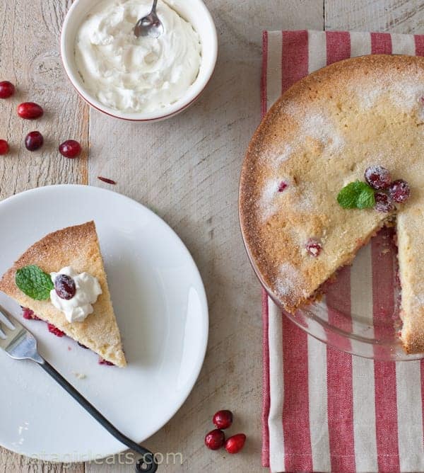 Image for Easy Crustless Nantucket Cranberry Pie