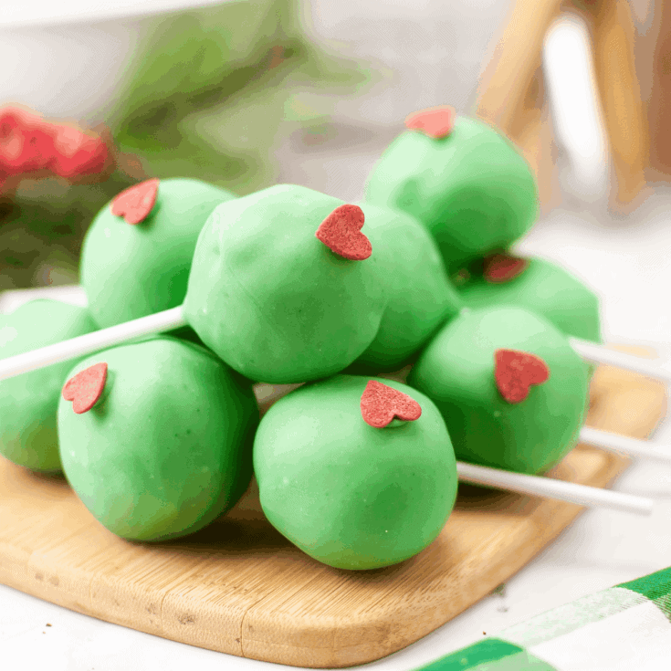 Image for Grinch Cake Pops