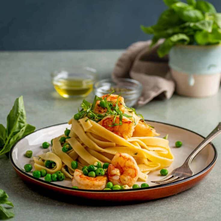 Image for Lemon Fettuccine with Garlic Shrimps