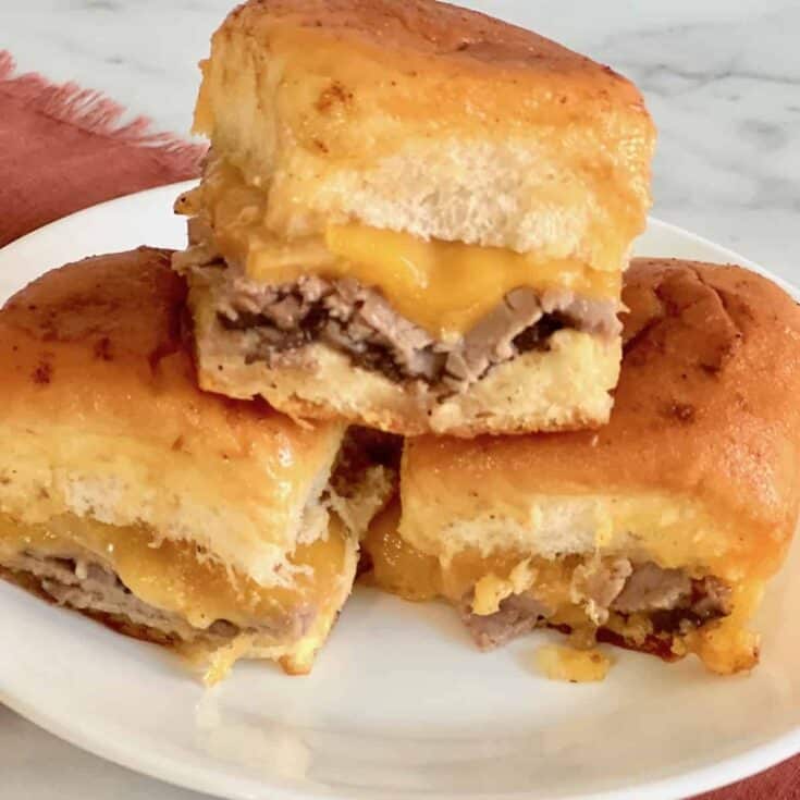 Image for Roast Beef, Cheddar, & Caramelized Onion Sliders