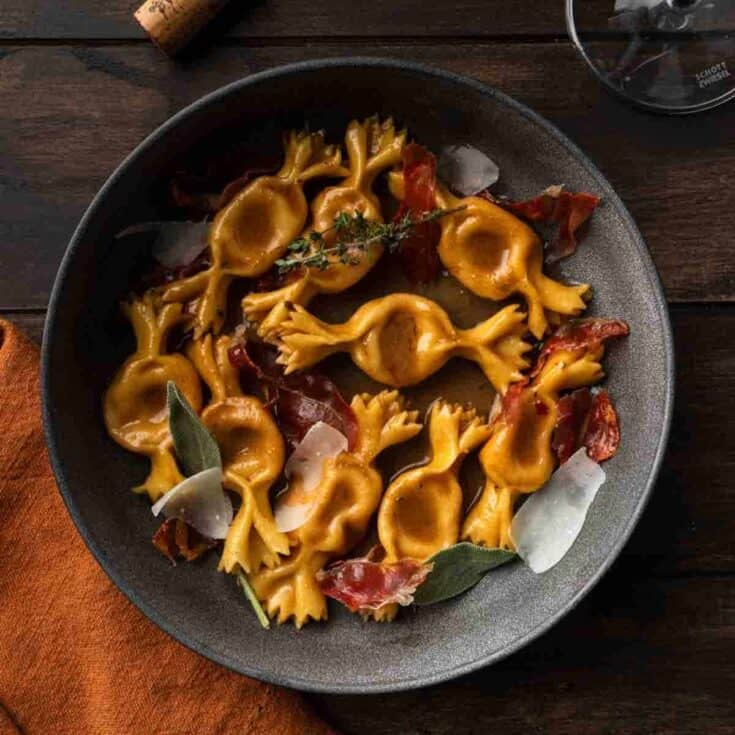 Image for Caramelle with Sweet Potato Filling
