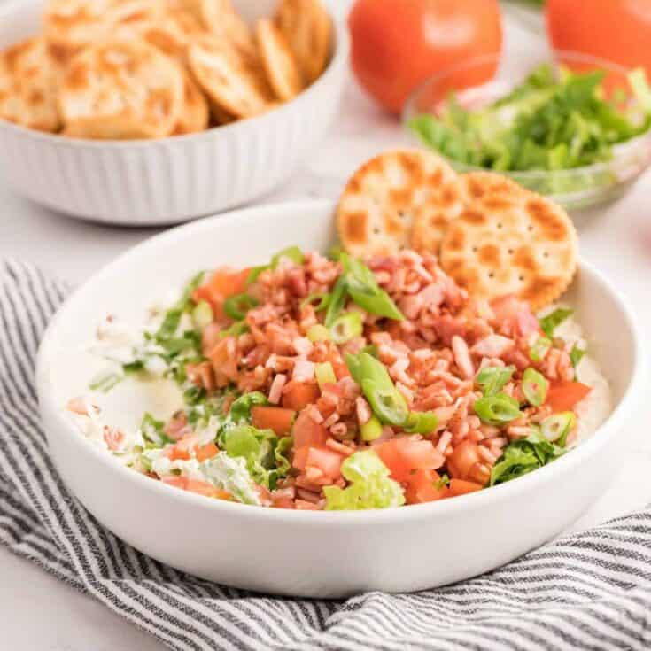 Image for Layered BLT Dip (bacon, lettuce, & tomato)