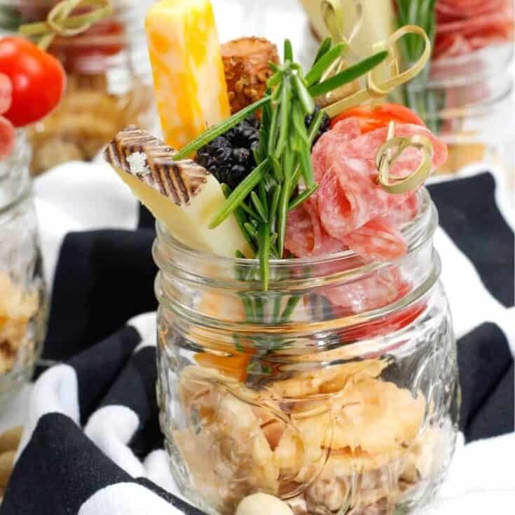 Image for Easy Appetizer Charcuterie Jars