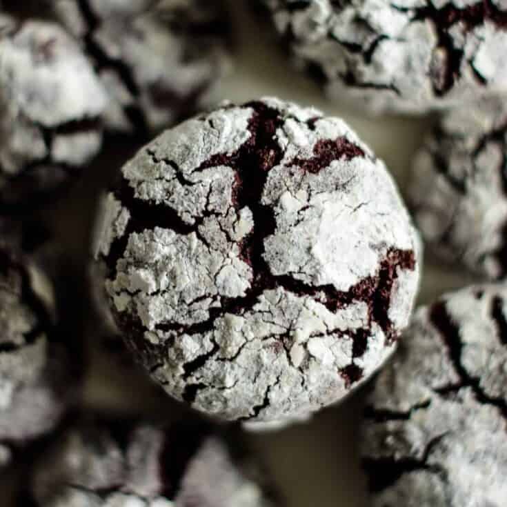 Image for Chocolate Ginger Crinkle Cookies