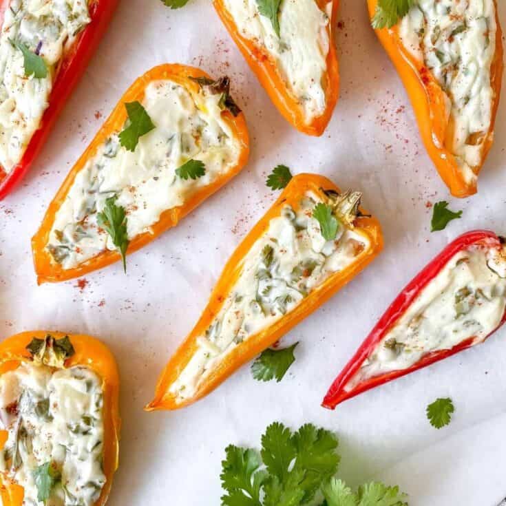 Image for Herb Cream Cheese Stuffed Mini Peppers