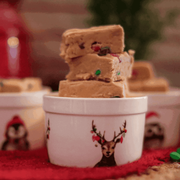 Image for Holiday Peanut Butter M&M Fudge