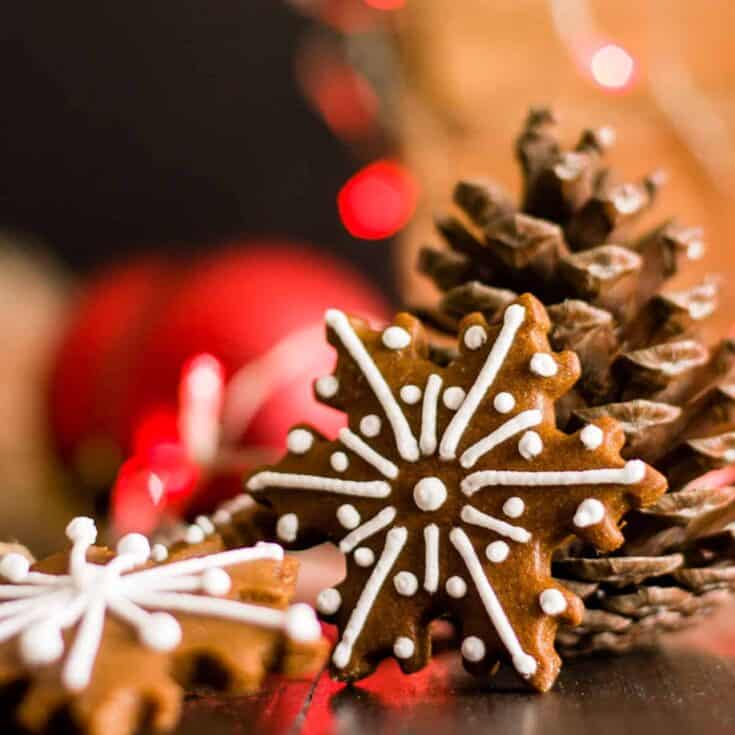 Image for Snowflake Gingerbread Cookies