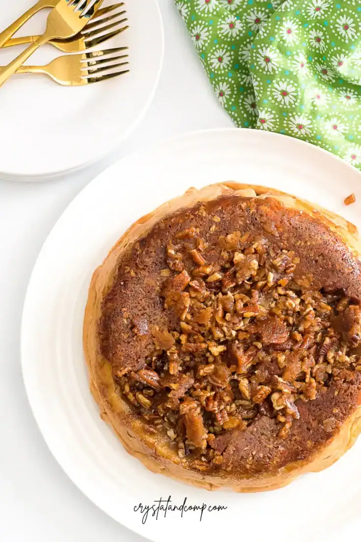 Image for Apple Pecan Upside Down Pie