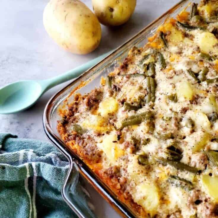 Image for Ground Beef, Potato, and Green Bean Casserole