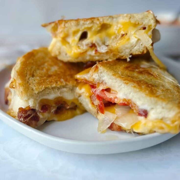 Image for Grilled Cheese with Bacon and Tomatoes