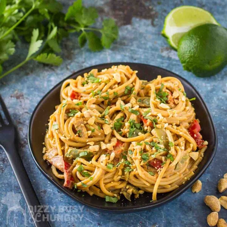 Image for One Pot Spicy Thai Noodles