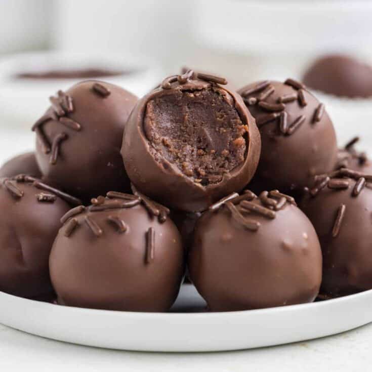 Image for Easy Brownie Truffles