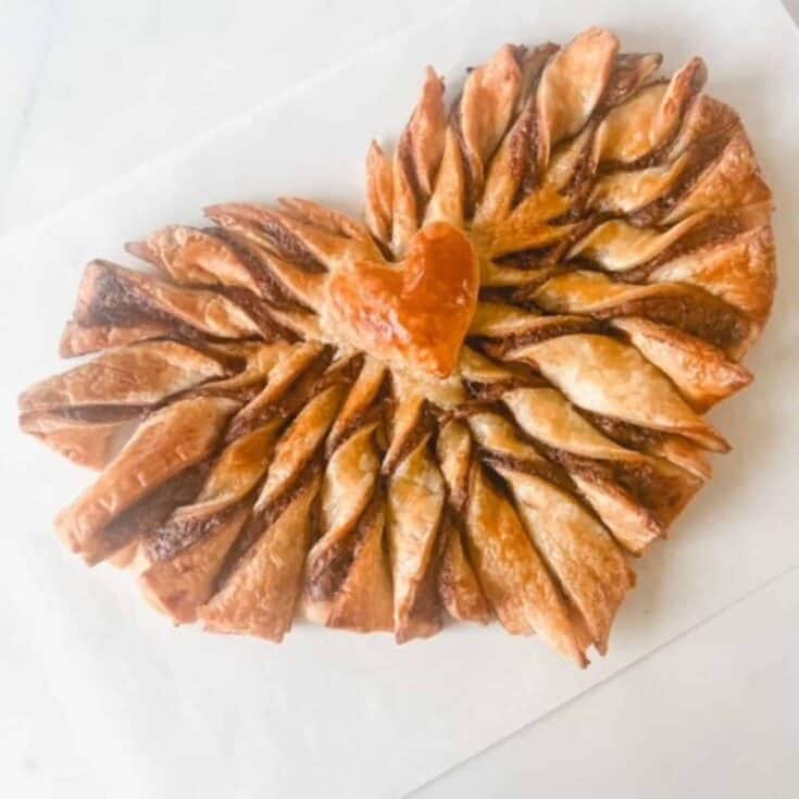 Image for Nutella Puff Pastry Heart Twists