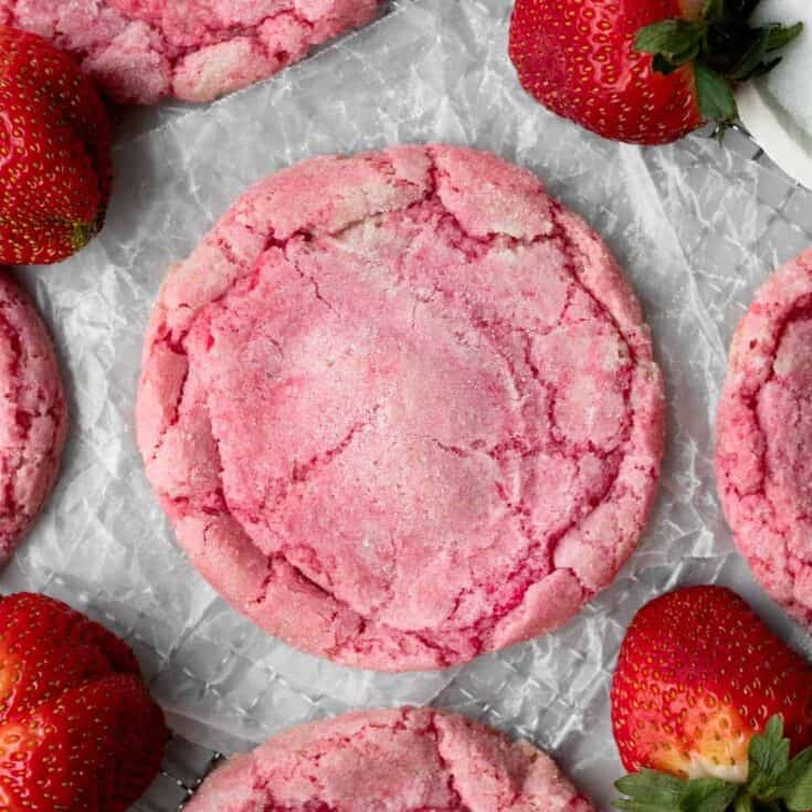 Image for Strawberry Sugar Cookies