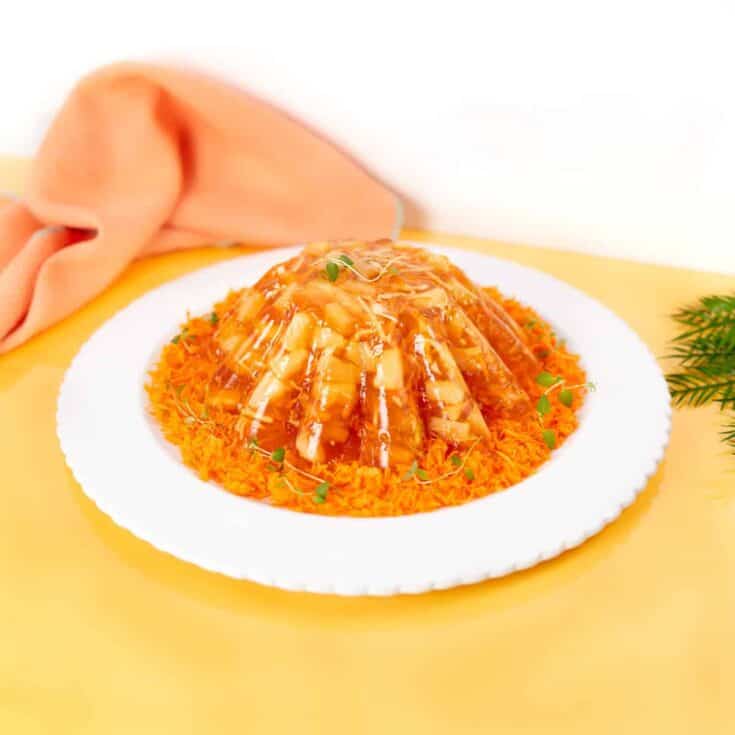 Image for Carrot Pineapple Jello Salad