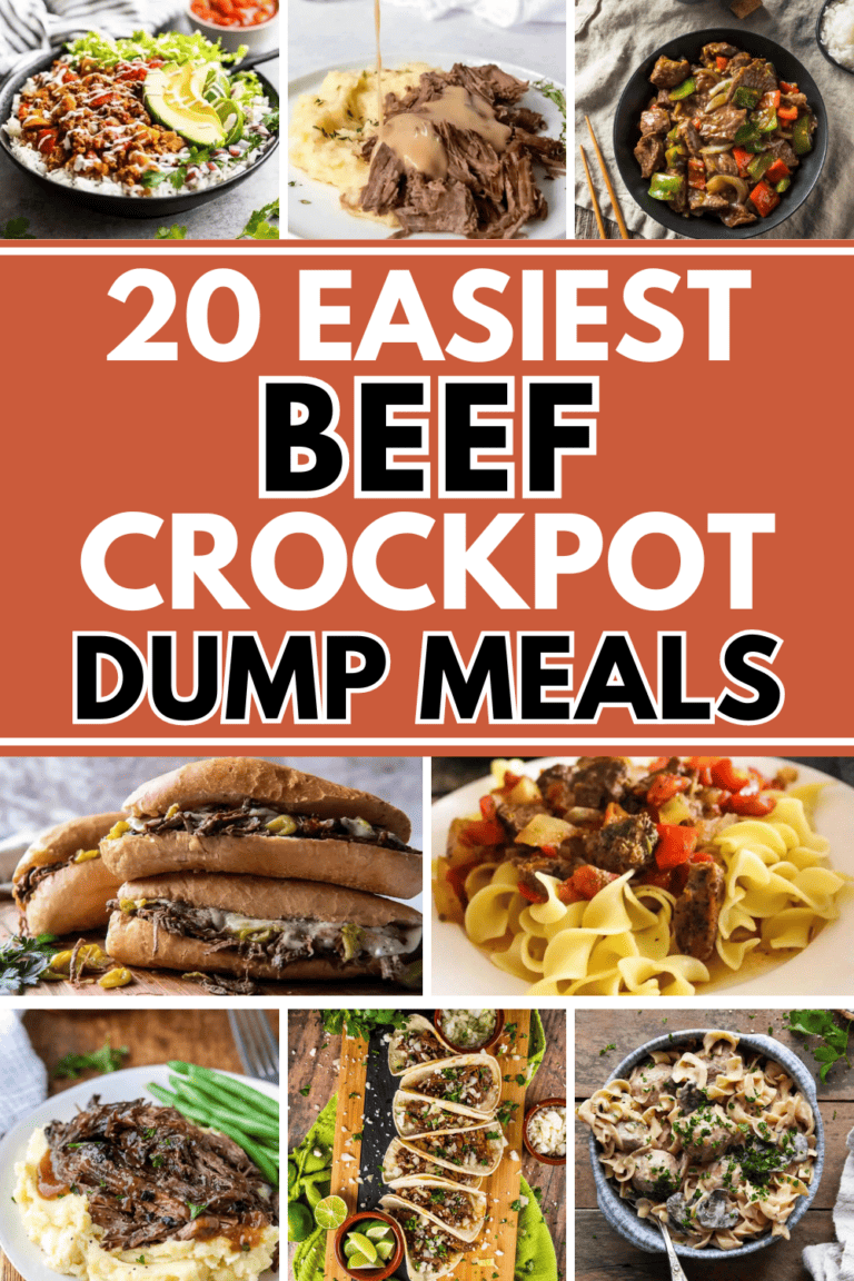 20 Effortless Beef Crockpot Dump Meals for Stress-Free Dinners