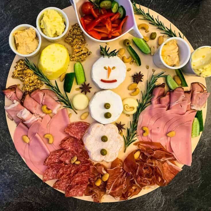 Image for Snowman Cheese Board