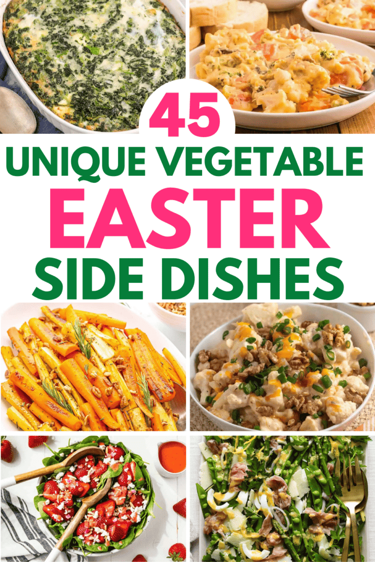 45 Easy & Unique Vegetable Side Dishes for Easter