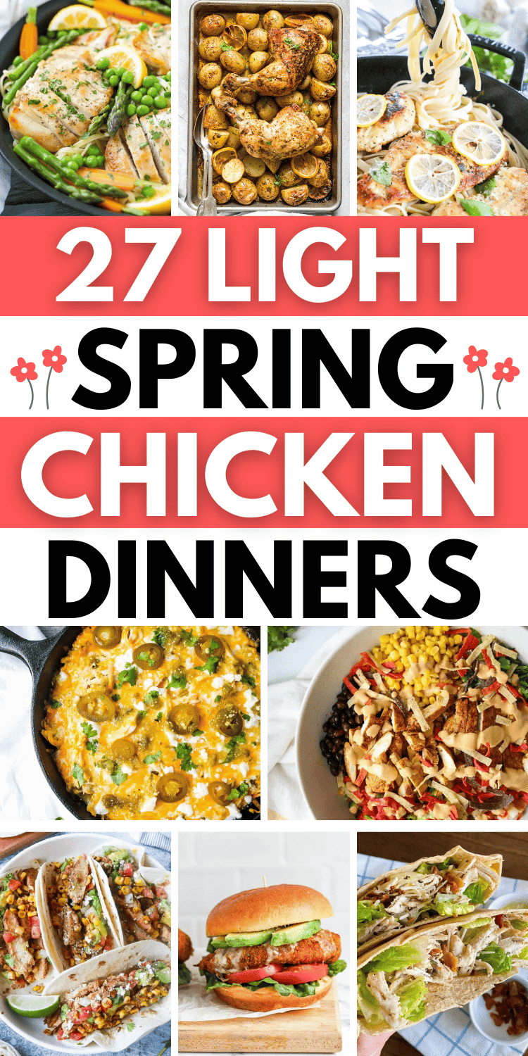 Easy spring meal ideas with chicken! Simple spring chicken meals, spring meals dinners chicken, spring meal ideas chicken, spring chicken recipes dinners, spring chicken recipes healthy, spring dinner ideas chicken, healthy spring dinner recipes chicken, spring food ideas dinner, healthy spring dinner recipes low carb, healthy fresh dinner recipes, fresh dinner ideas with chicken, boneless skinless chicken breast recipes healthy, refreshing spring recipes dinner, spring menu ideas dinner parties