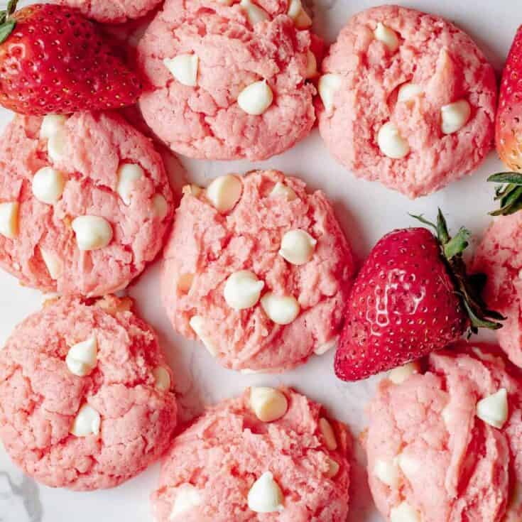 Image for Strawberry Cheesecake Cake Mix Cookies 