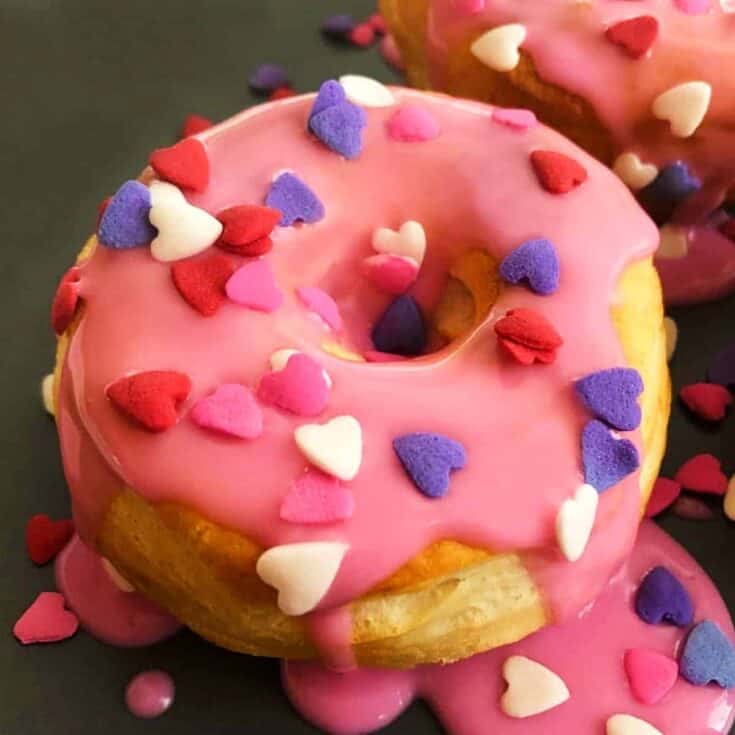 Image for Air Fryer Valentine's Donuts