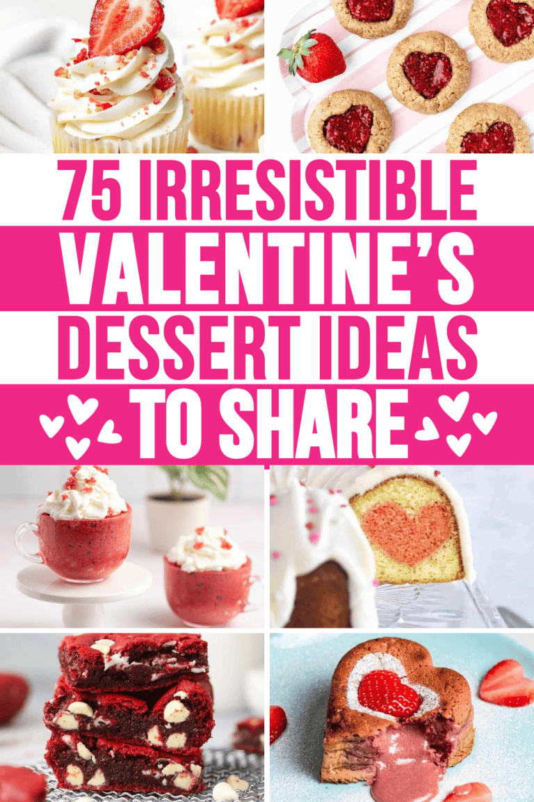 75 Irresistible Valentine’s Day Desserts You’ll Love to Share