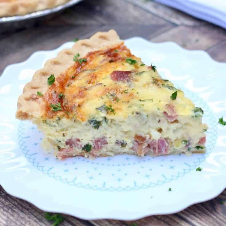 Image for Ham and Gruyere Quiche