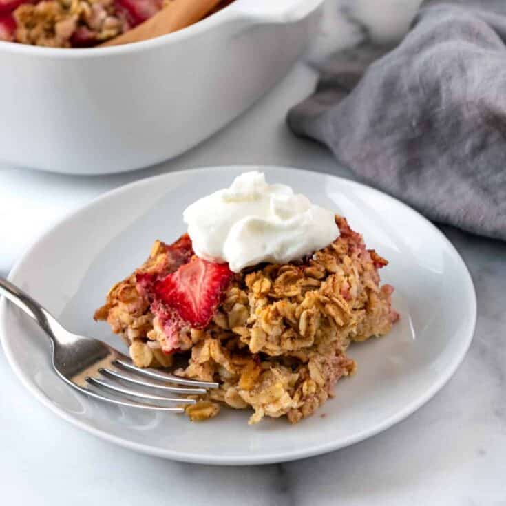 Image for Strawberry Baked Oatmeal