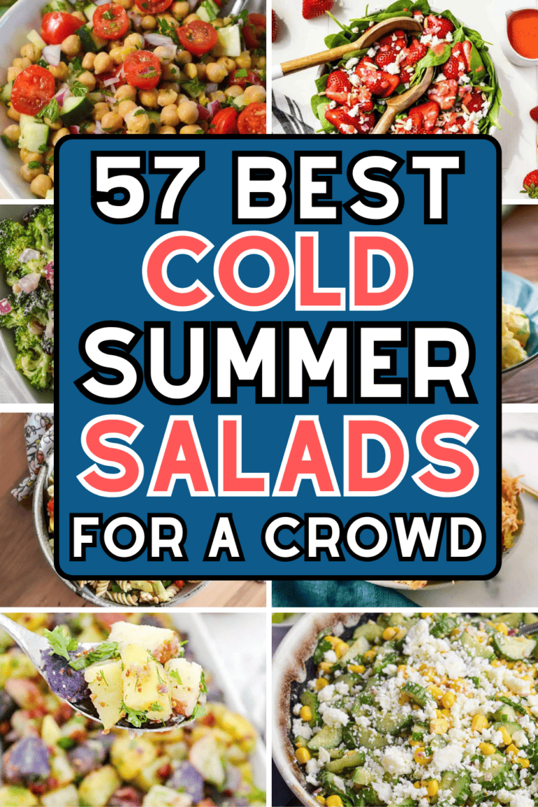 57 Best Summer Salad Side Dishes for a BBQ Cookout Party