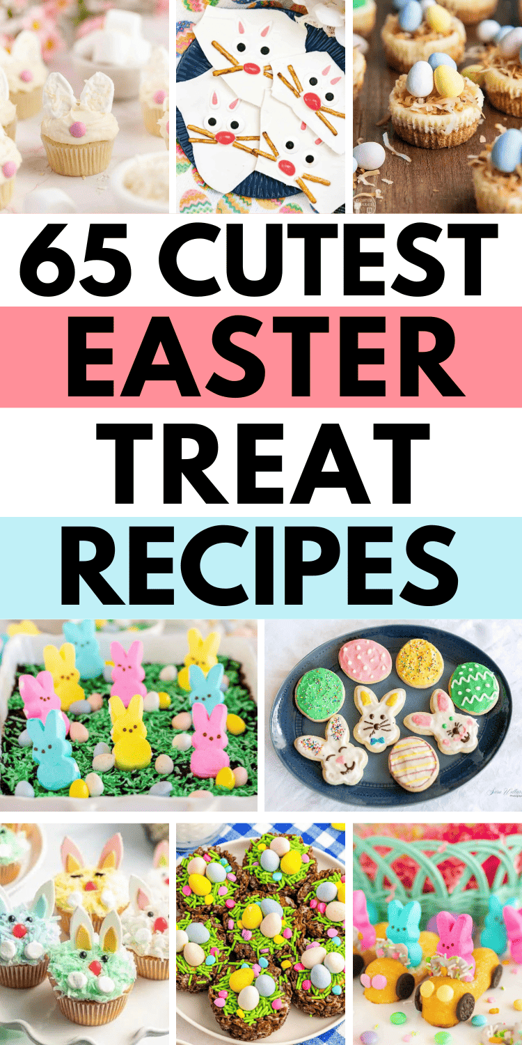 Cute Easter treats and sweet snacks! These easy Easter treats desserts, easy easter themed desserts, homemade easter treats simple, easter sweet treats ideas, easter party snack ideas, quick and easy easter desserts sweet treats, fun easter dessert ideas homemade, easy spring treats for kids, easter sweet treats ideas, quick and easy easter snacks, diy easter treats for school, diy easter treats for kids, cute easter dessert recipes, easy easter potluck recipes, easter party food dessert