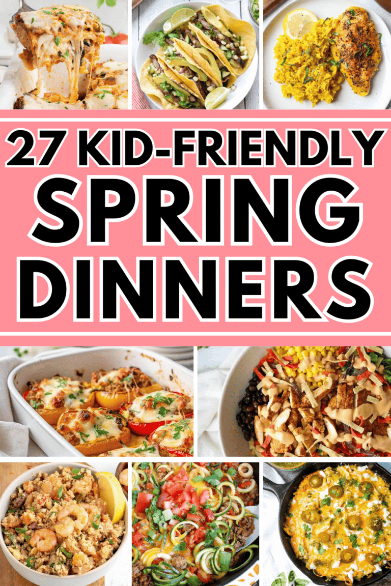 27 Fun Family Spring Dinners to Welcome the Season