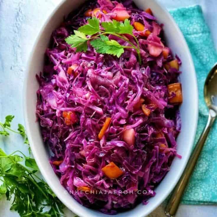 Image for Braised Red Cabbage with Apples
