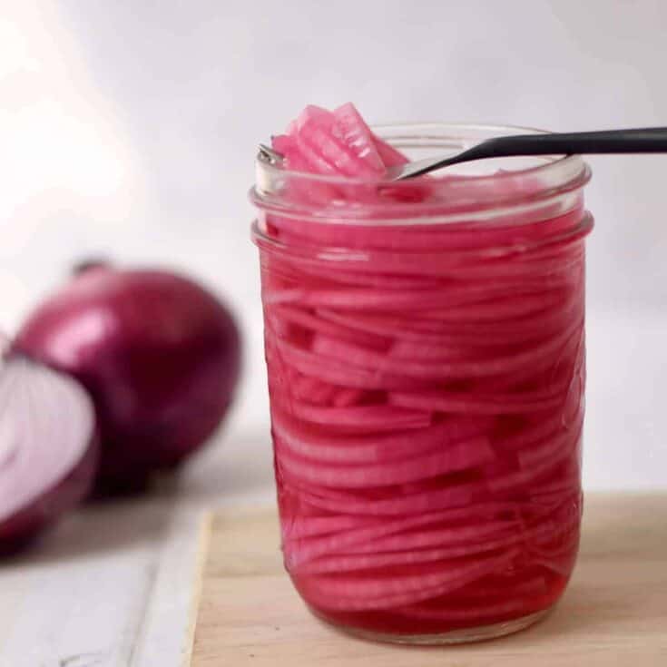 Image for Quick Pickled Red Onions 