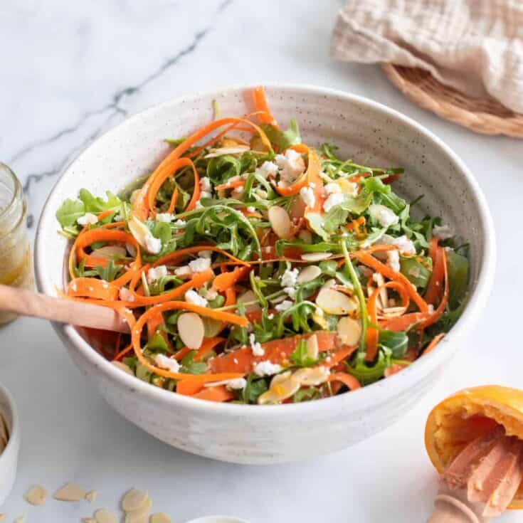 Image for Carrot Ribbon Salad with Arugula
