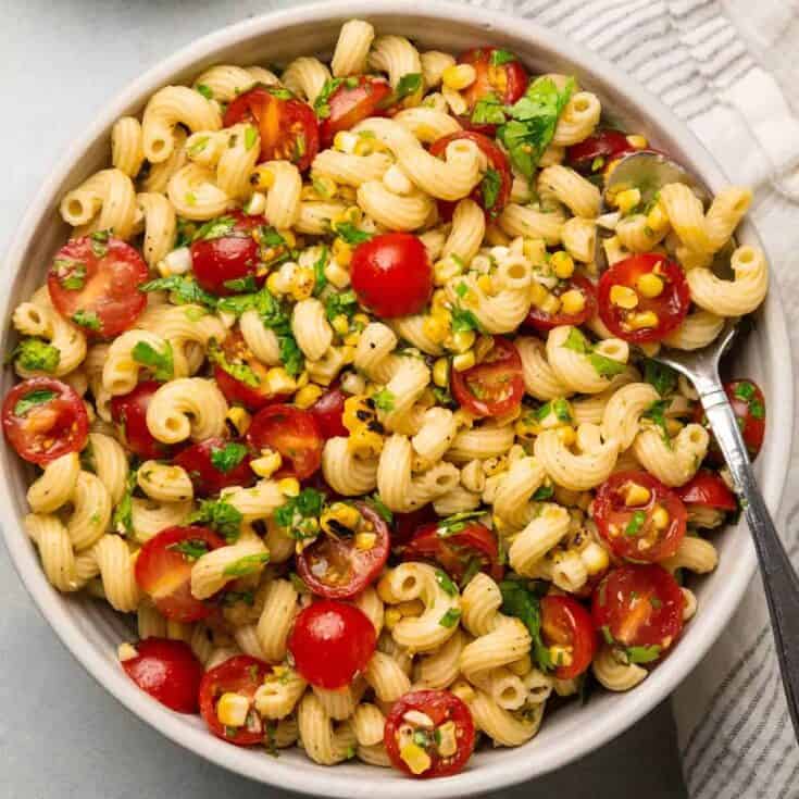 Image for Corn and Tomato Pasta Salad