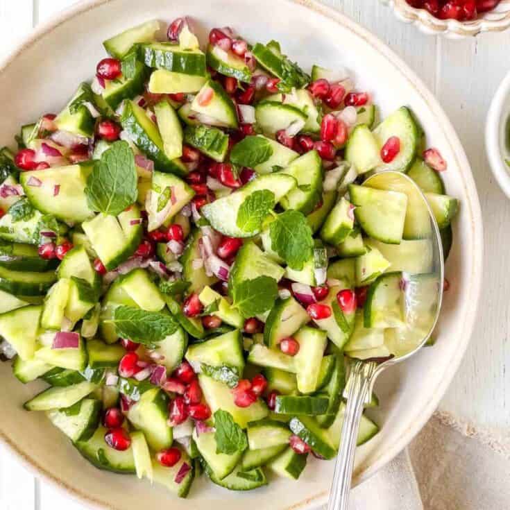 Image for Cucumber Pomegranate Salad