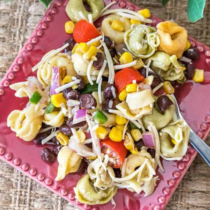 Image for Summer Tortellini Salad with Corn Salsa