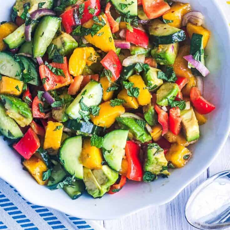 Image for Mango Cucumber Salad 