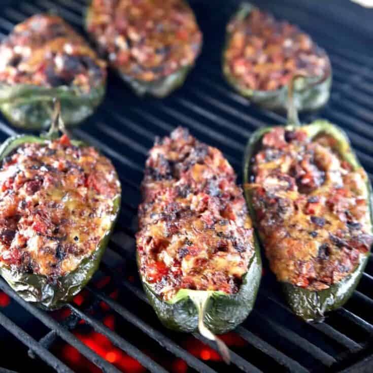 Image for Brisket Stuffed Poblano Peppers