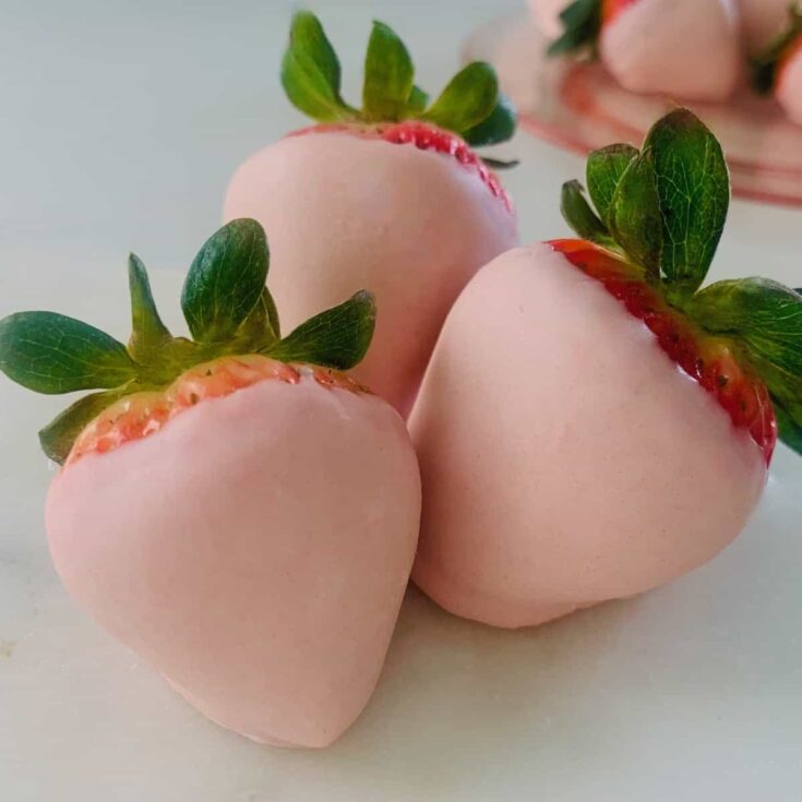 Image for Pink Chocolate-Covered Strawberries 